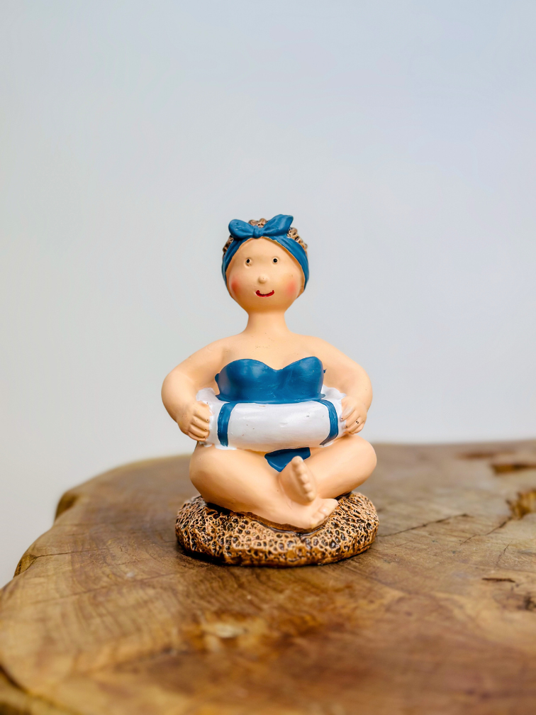 Conjunto Señora Gorda (Poliresina) | 8,5x8,5x12,5cm