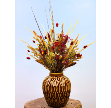 Bouquet di fiori secchi "Allegria d'autunno" | 85cm