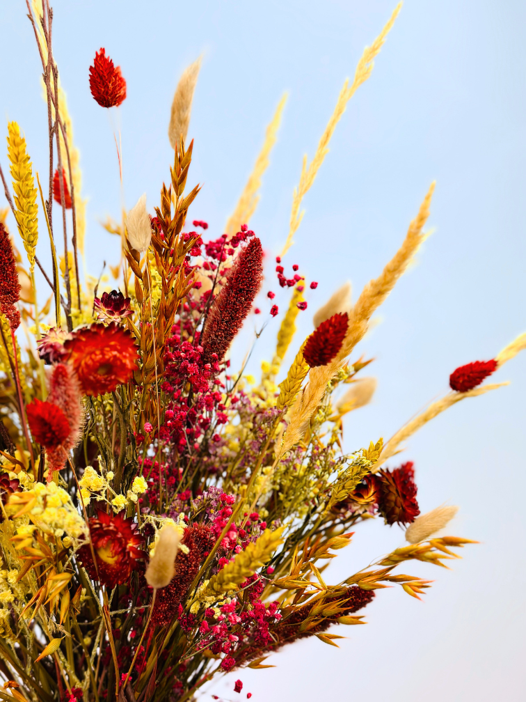 Bouquet di fiori secchi "Allegro Autunno" | 85cm