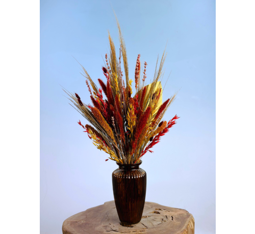 Bouquet de fleurs séchées "Golden Palm" | 50cm