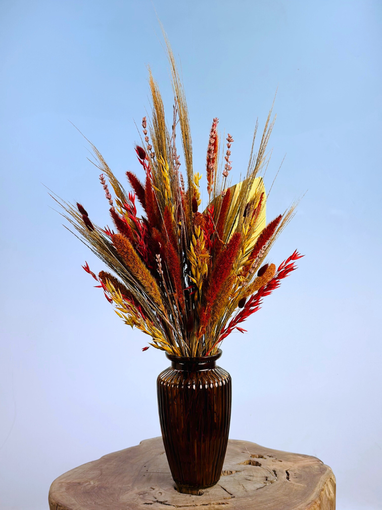 Bouquet di fiori secchi "Golden Palm" | 50cm