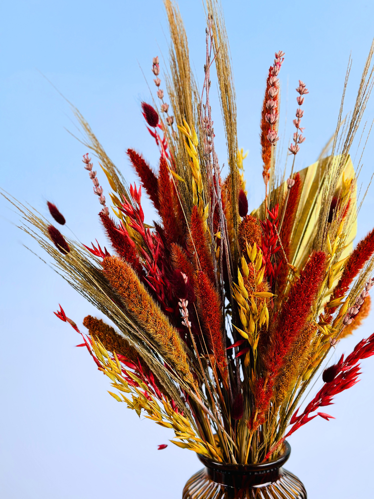 Bouquet di fiori secchi "Golden Palm" | 50cm
