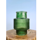 Vase Lola "vert foncé" - ⌀18xH25cm