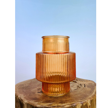 Jarrón Lola "Naranja" - ⌀18xH25cm