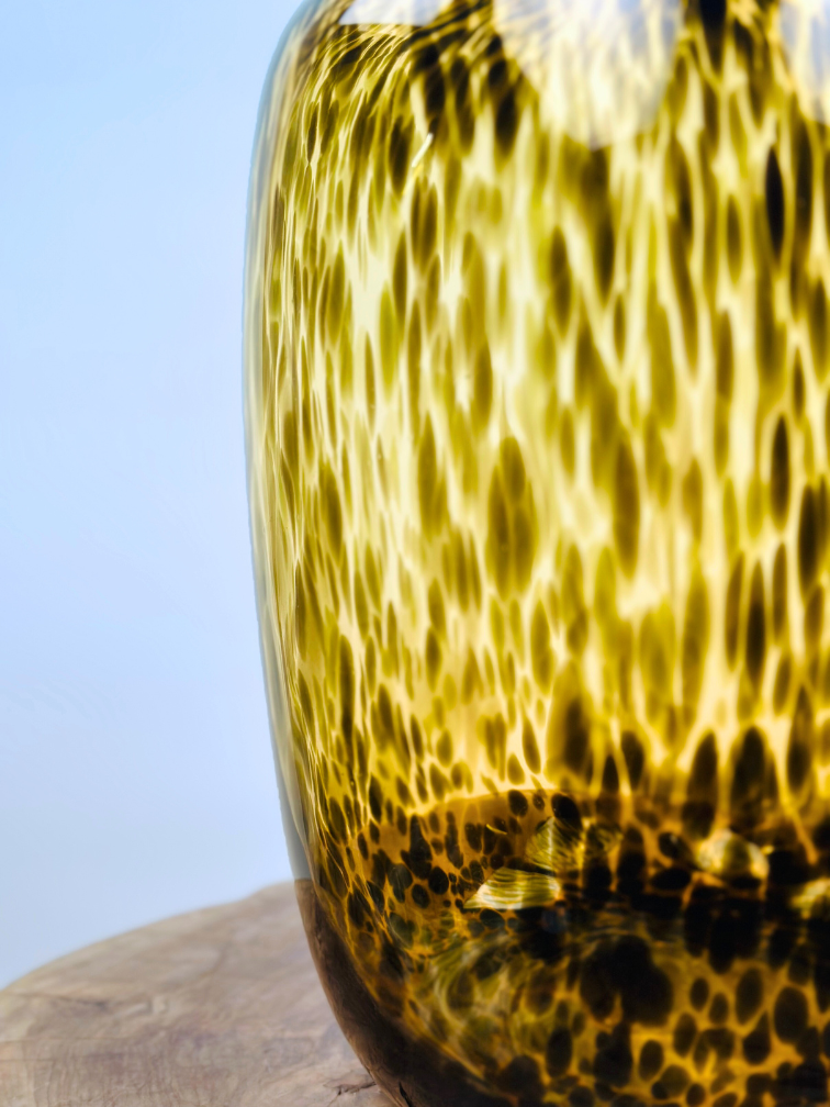 Artic "Vase guépard" ⌀25 x H35cm