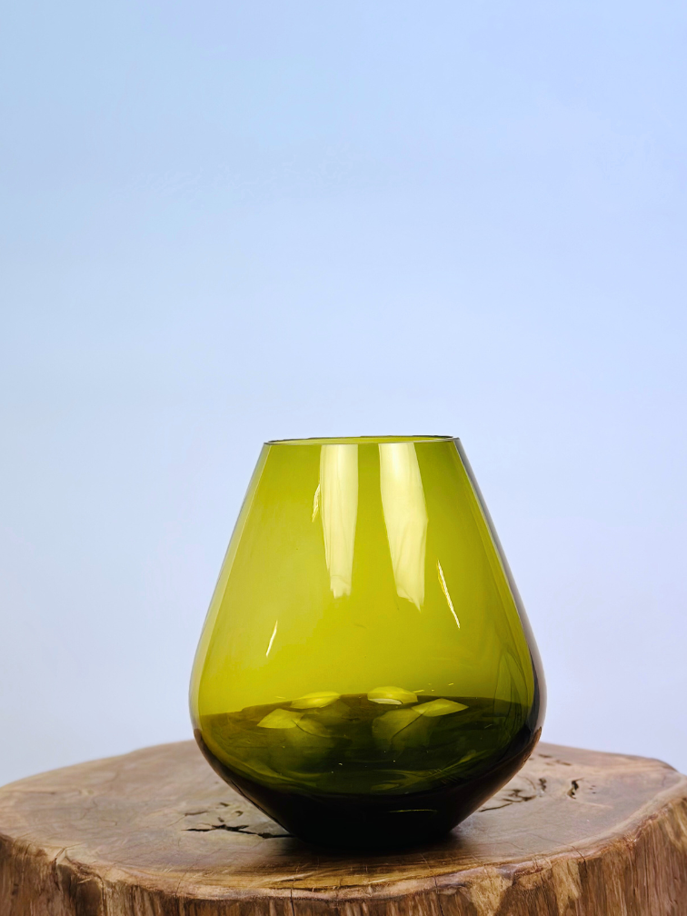 Vase Tasman "Vert" - ⌀20xH22cm