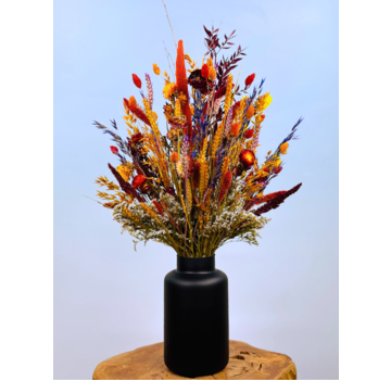 Ramo de flores secas "Cálido atardecer" (Grande) | 65cm