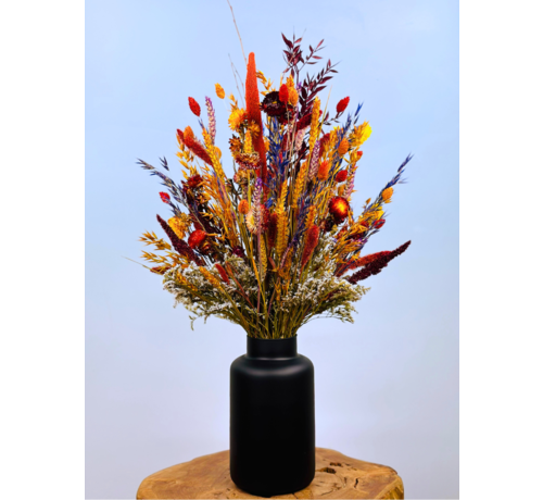 Ramo de flores secas "Cálido atardecer" (Grande) | 65cm