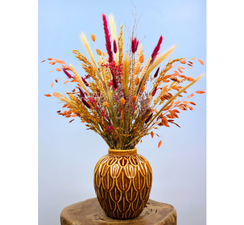 Bouquet di fiori secchi "I colori di Josephine" | 70 cm