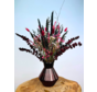Bouquet de fleurs séchées "Lady Bordeaux" | 45cm