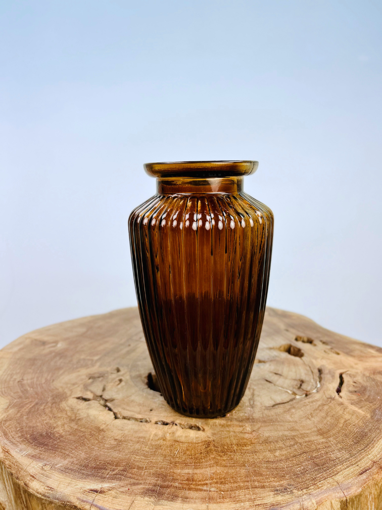Bouquet of dried flowers "Colours of the Wind" - incl. brown vase | 50cm