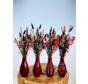 Bouquet di fiori secchi "Red Elegance" | 35 cm