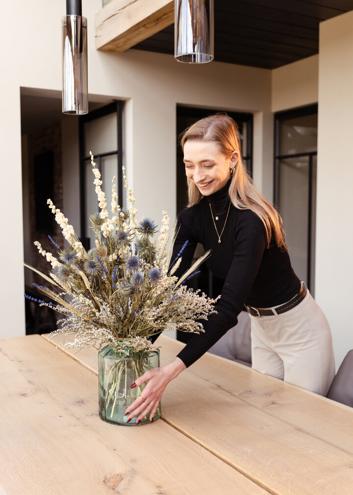 Bouquet di fiori secchi "Green Forrest" | 60cm