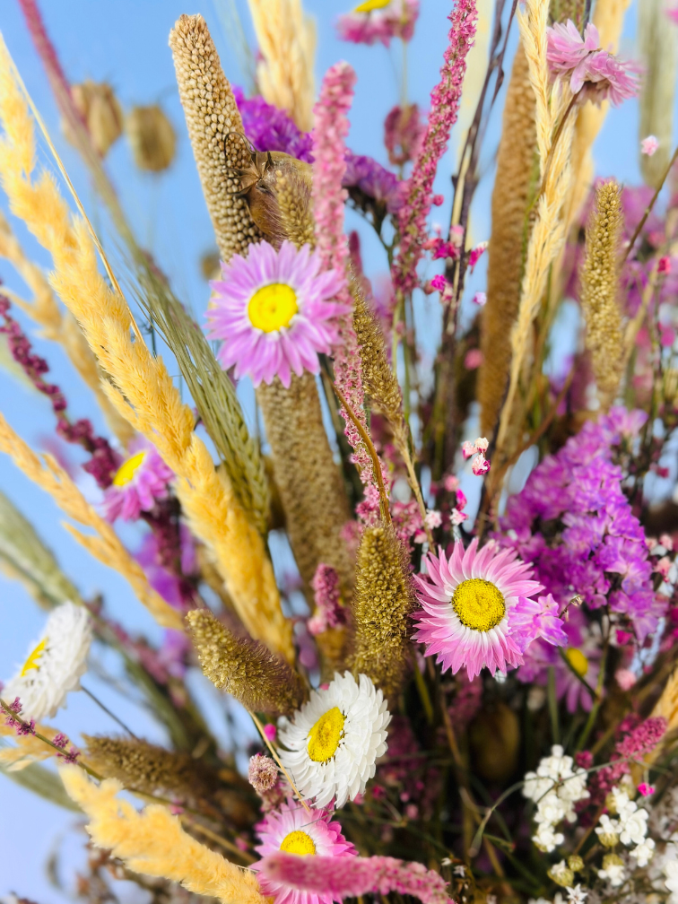 Bouquet di fiori secchi "Summer love" | 60cm - piccolo