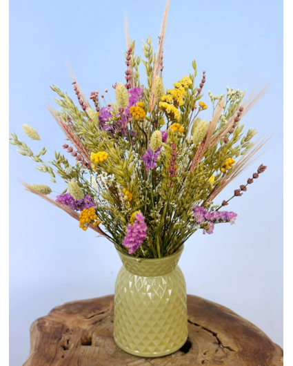 Ramo seco "Sensación primaveral" | 40cm - incl. jarrón