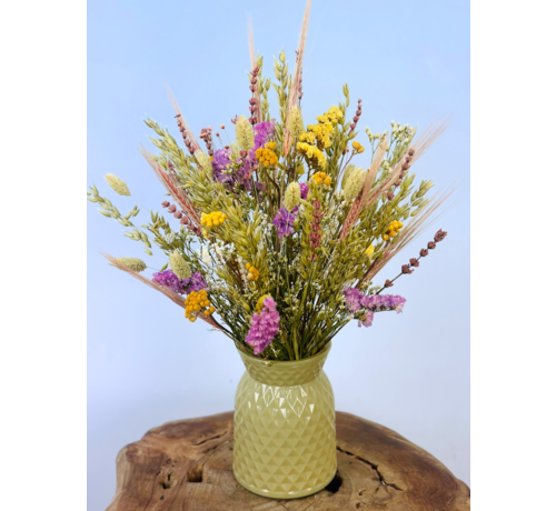 Ramo seco "Sensación primaveral" | 40cm - incl. jarrón