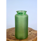 Vase with structure "green" | ø13xH26cm