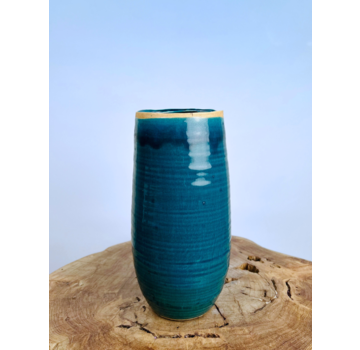 Ter Steege Blumentopf Iris "blau" | 26x12cm