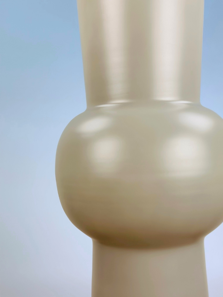 Vase 'treeday' gris mat pastel ø19cm - 45cm de haut