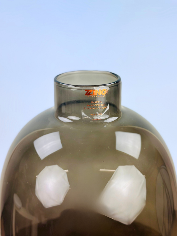 Smoke vase "Black" - ø20cm - 35cm