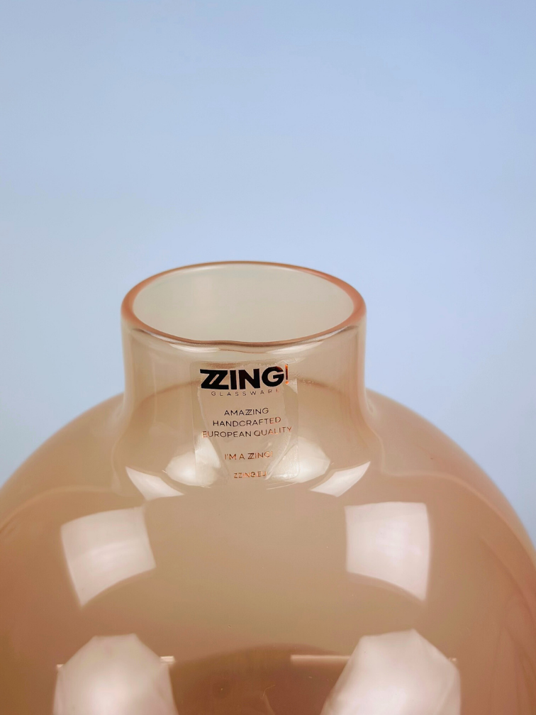 Jarrón ahumado "Naranja" - ø20cm - 35cm