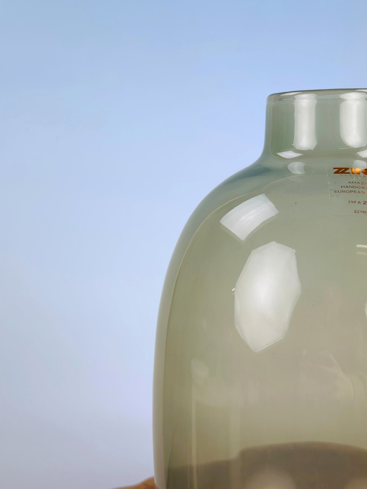 Vase à fumée "Olive" - ø20cm - 35cm