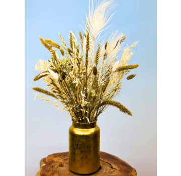 Bouquet of dried flowers "Luxury Gold" (Large) | 60cm