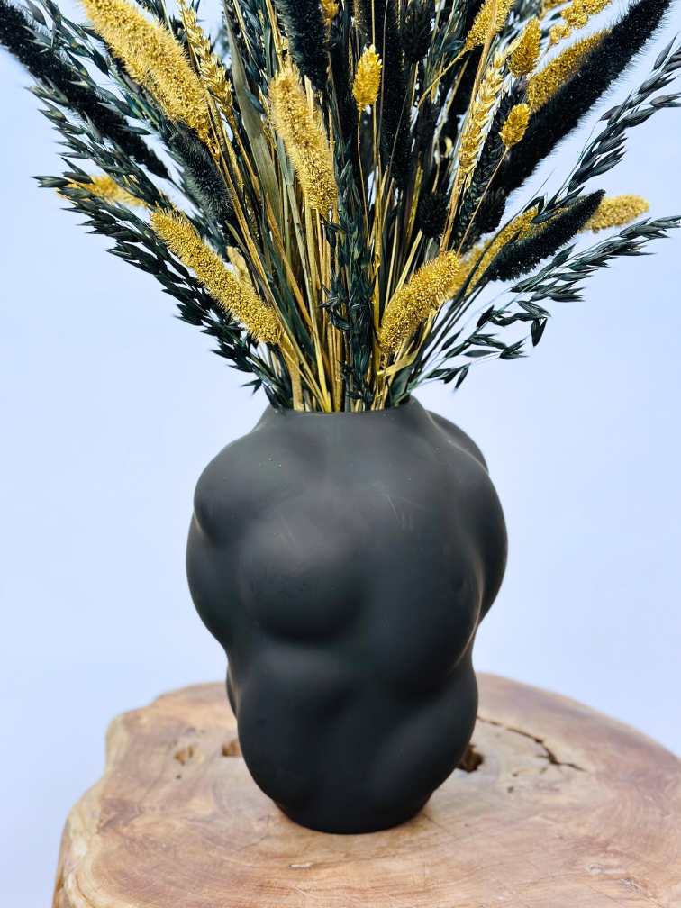 Bouquet de fleurs séchées "Golden Ely" (Grand) | 70cm