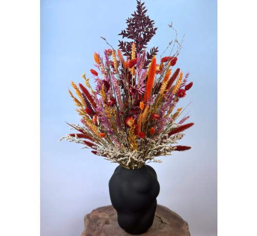 Bouquet of dried flowers "Warm Sunset" (Large) | 65cm