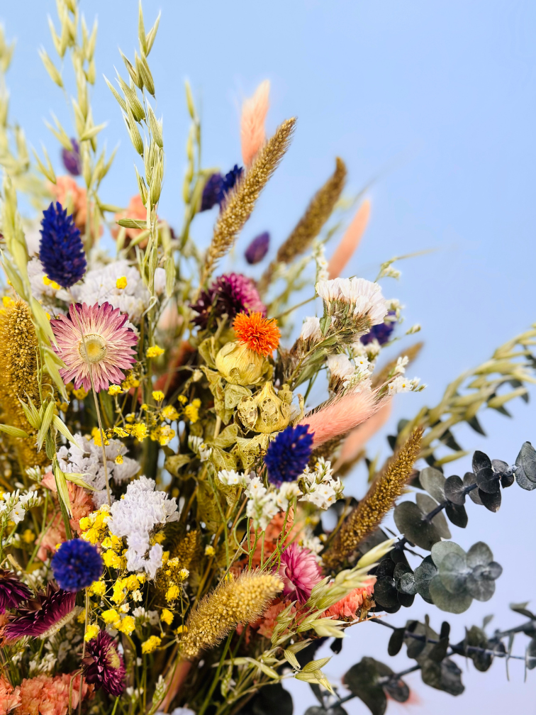 Bouquet di fiori secchi "Pastel Bomb" | 60cm