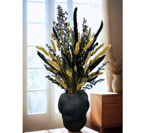 Bouquet of dried flowers "Golden Ely" (Large) | 70cm