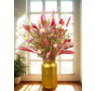 Bouquet of dried flowers "Golden Pink" | 50cm