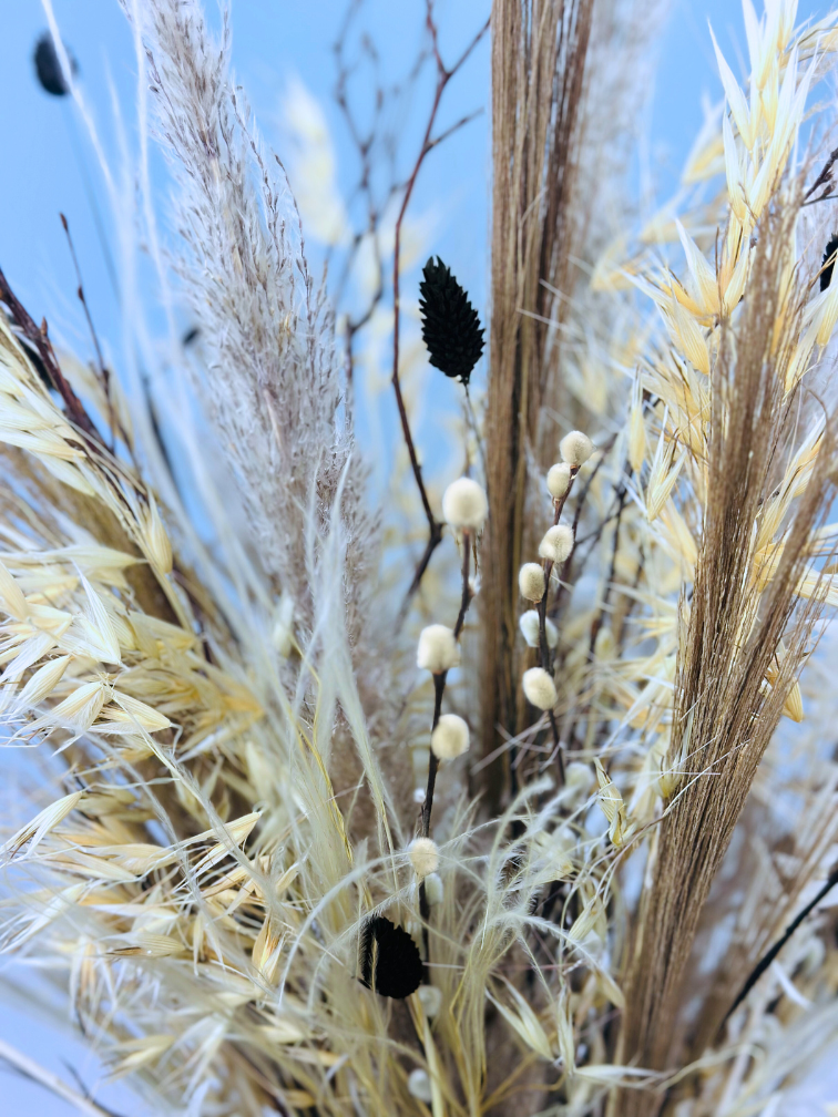 Ramo de flores secas "Cloudy Days" | 80 cm