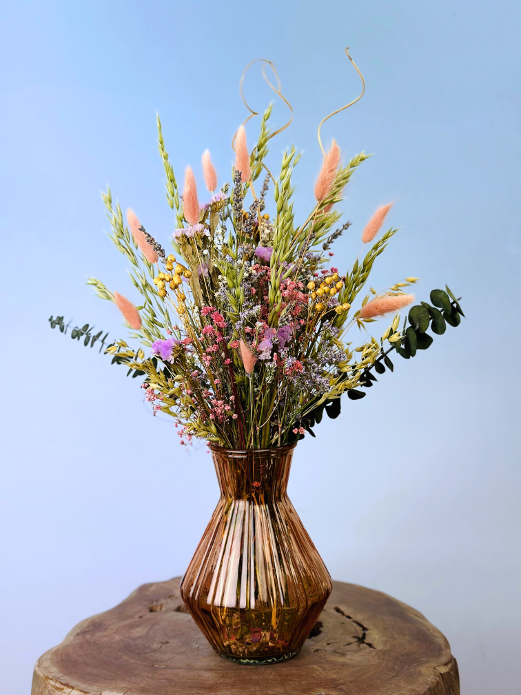 Dried flowers bouquet "Lady Isa" | 45cm