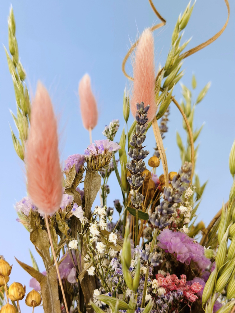 Dried flowers bouquet "Lady Isa" | 45cm