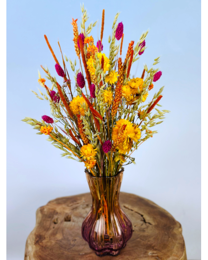 Bouquet sec "Greetjes Flower Power" - 45cm