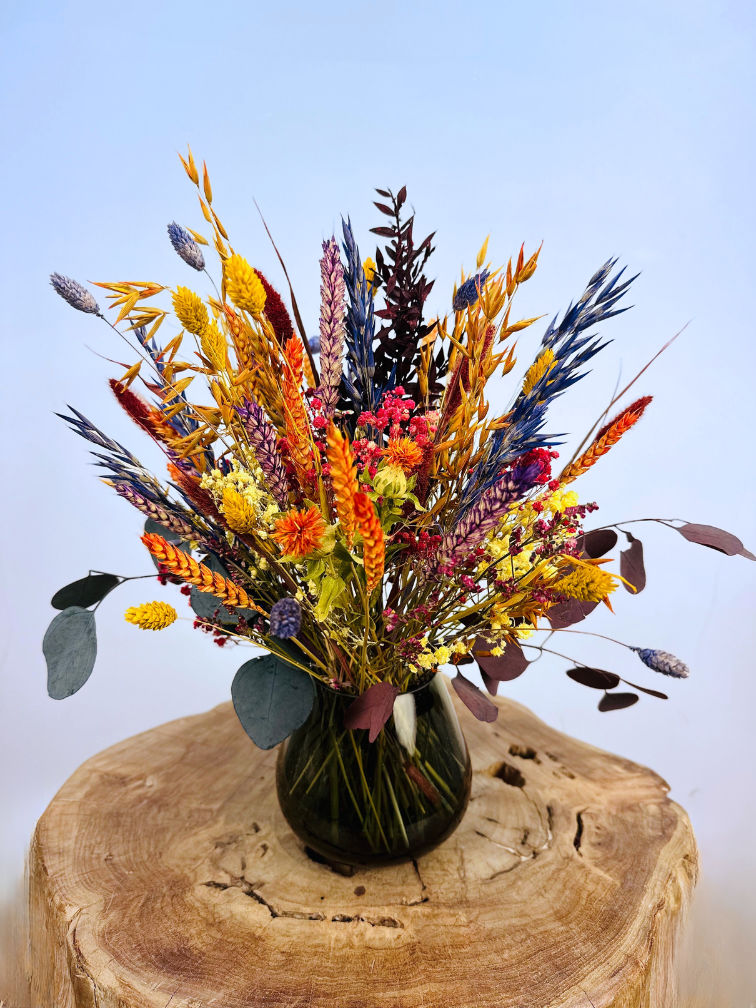 Bouquet de fleurs séchées "Colour bomb" - Mini | 35cm