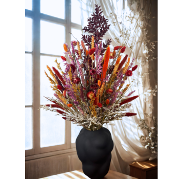 Bouquet de fleurs séchées "Warm Sunset" (Grand) | 65cm