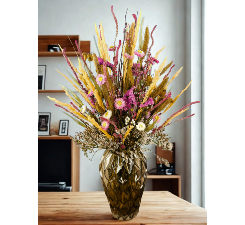 Bouquet of dried flowers "Summer love" | 60cm - small
