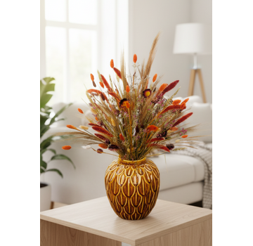 Bouquet de fleurs sèches "Modest Fall" | 80cm