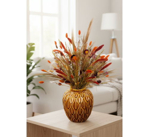 Ramo de flores secas "Otoño Modesto" | 80cm