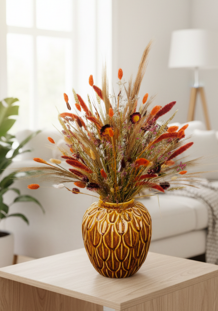 Bouquet di fiori secchi "Modest Fall" | 80cm