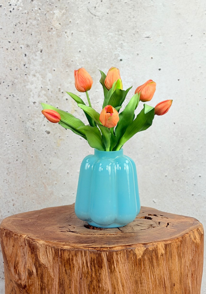 Kunsttulpen "Dutch Splendour" - lachsfarben | 30cm