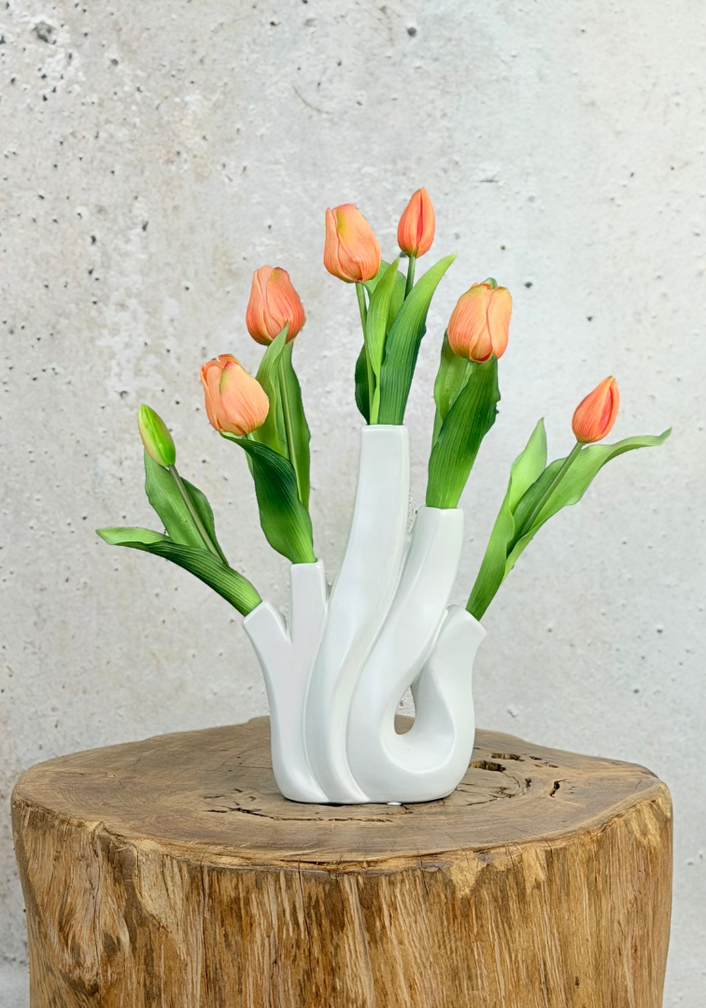 Art tulips "Dutch Splendour" - salmon | 30cm