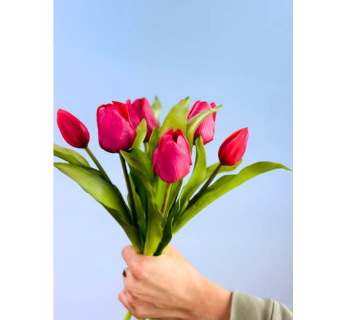 Tulipani artistici "Dutch Splendour" - fucsia | 30cm
