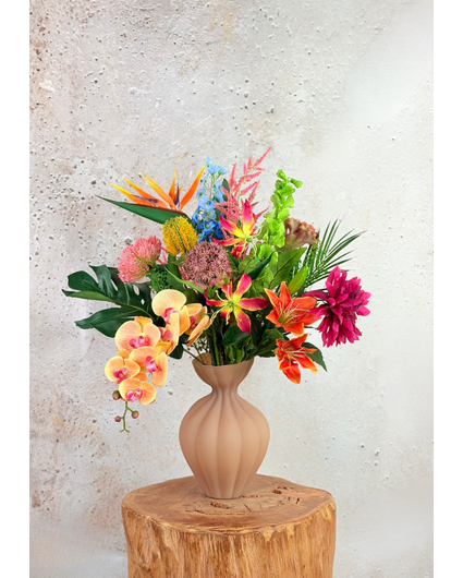 Bouquet de soie "Tropical Dreams" | 75cm