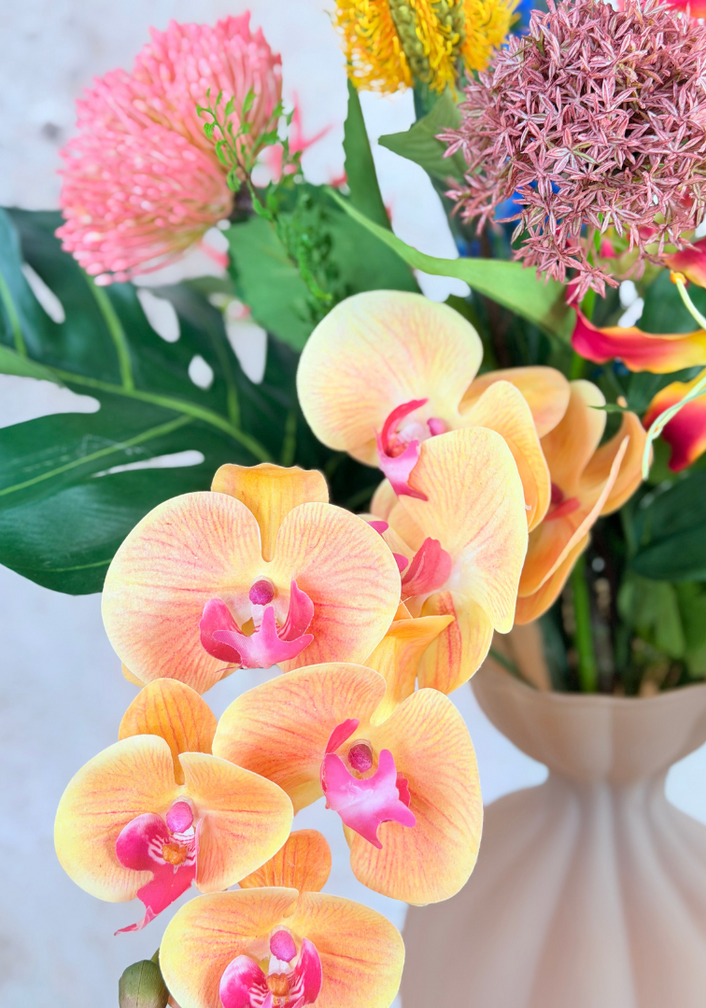Bouquet de soie "Tropical Dreams" | 75cm