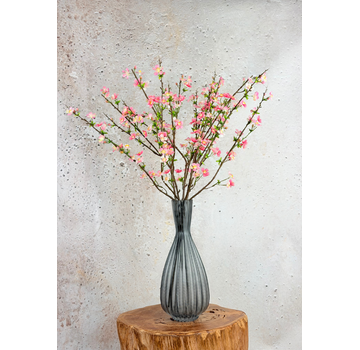 Seidenstrauß "Apfelblüte" - inkl. Vase | 85cm