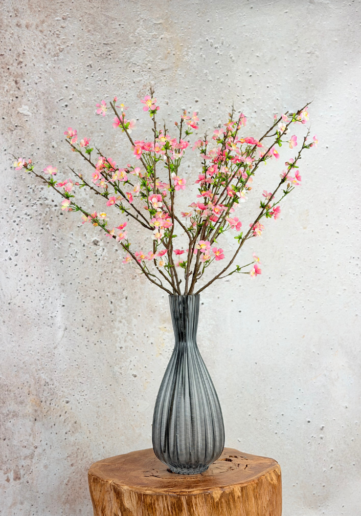 Silk bouquet "Apple Blossom" - including stylish vase | 85cm
