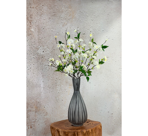 Silk bouquet "Peach Blossom" - including stylish vase | 80cm